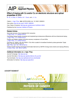 Effect of doping with Co and/or Cu on electronic structure and optical
