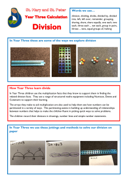 Year 3 Divide