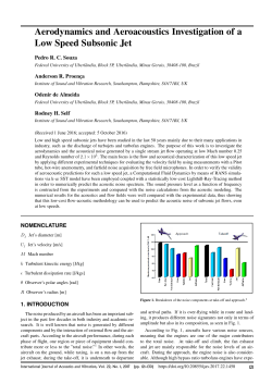 Aerodynamics and Aeroacoustics Investigation of a Low Speed