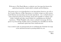 Full Menu  - The Ritz