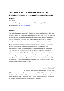 The Layers of National Innovation Systems