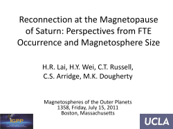 No Evidence for Erosion of the Saturn Magnetopause by northward