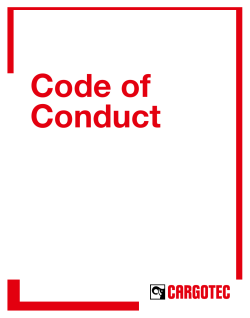 Code of Conduct