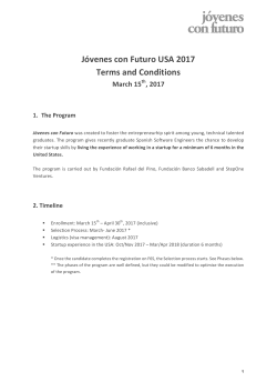 Terms and Conditions