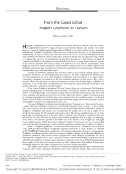 From the Guest Editor