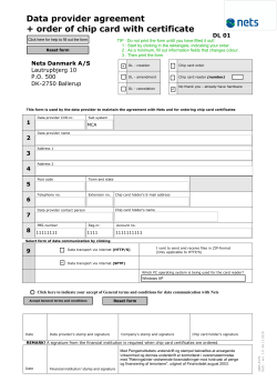 For customers with a Danish CVR-number