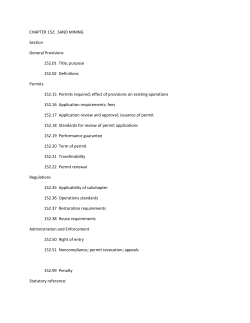 152 Sand Mining - City of Ferrysburg