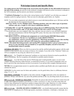 iLrn/ThomsonNOW info and hints