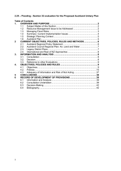 Flooding - Auckland Council