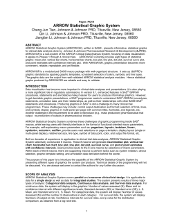 ARROW Statistical Graphic System