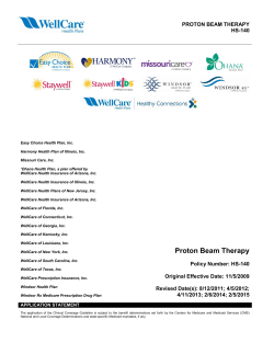 Proton Beam Therapy