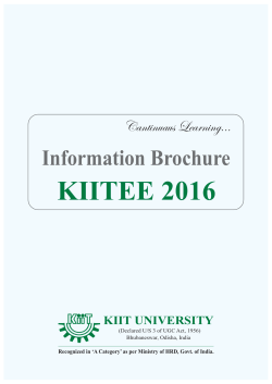 kiitee 2016 - KIIT University