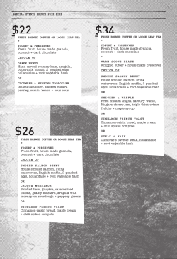 22 $26 $34 - The Drake Hotel