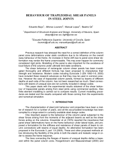 6_E. Bayo, A. Loureiro, M. Lopez, B. Gil_Behaviour of trapezoidal