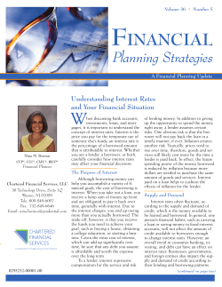 Financial Planning Strategies Newsletter