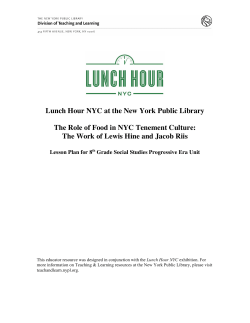 Grades 6-8 - New York Public Library