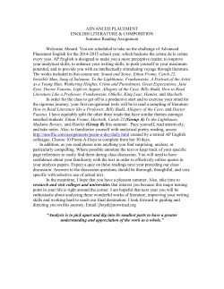 advanced placement - Norwin School District