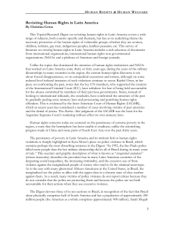 Revisiting Human Rights in Latin America