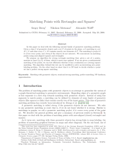 Matching Points with Rectangles and Squares
