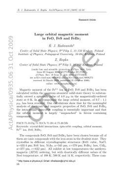 Large orbital magnetic moment in FeO, FeS and FeBr2