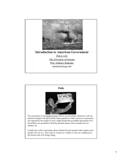 Public Opinion - SPIA UGA