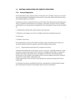 additional regulations for two – storey stands