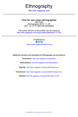 Ethnography - UCLA Division of Social Sciences