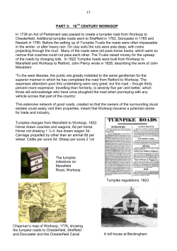 18th century Worksop - Worksop Heritage Trail