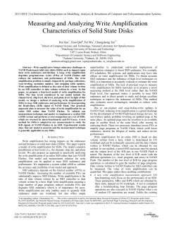 Measuring and Analyzing Write Amplification Characteristics of Solid