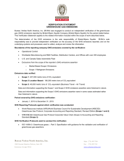 GHG Letter  - Bristol