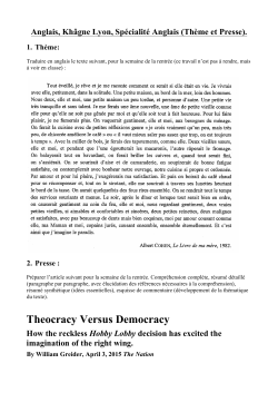 Theocracy Versus Democracy
