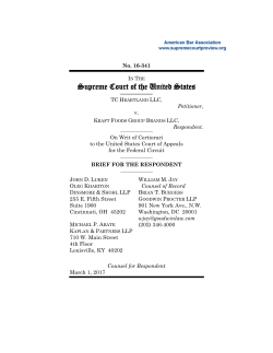 Brief for Respondent