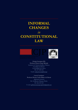 Informal Changes to the Constitution