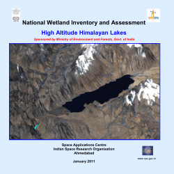 Brochure High Altitude Wetlands