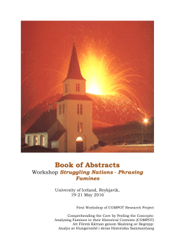 Book of Abstracts
