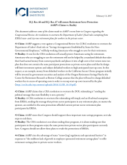 H.J. Res. 66 and H.J. Res. 67 Will Ensure Retirement Saver Protection