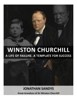 CHURCHILL - Jonathan Sandys