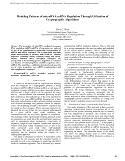Modeling Patterns of microRNA: mRNA Regulation Through
