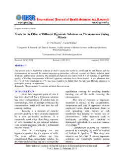 International Journal of Health Sciences and Research