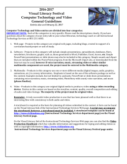 Guidelines - Richland One