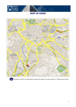 MAP OF ROME