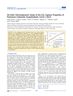 Ab Initio Thermodynamic Study of the CO2 Capture Properties of