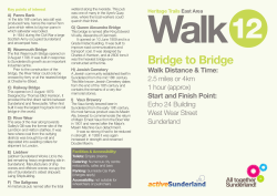 Bridge to Bridge - Sunderland City Council