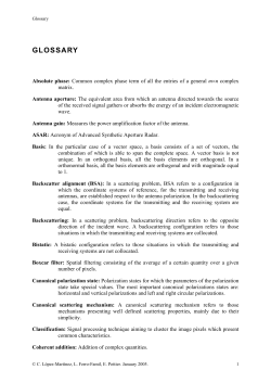 Glossary - ESA Earth Online