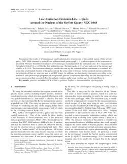 Low-Ionization Emission-Line Regions around the Nucleus of the