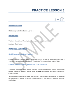 PRACTICE LESSON 3 i