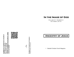 Ancestry of Jesus - In the Image of God