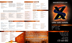 a PDF of our Menu