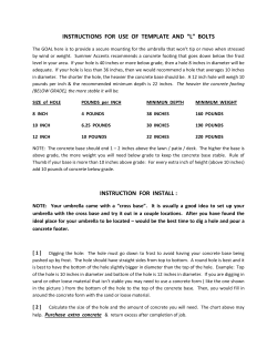 to view the Use of Template Instructions.