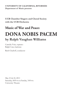 Program - CHASS - University of California, Riverside